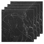 Black Marble Peel and Stick Vinyl Floor Tiles