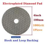 Diamond Sanding Paper Pad 100Grit 4 Inch