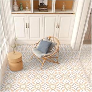 MORCART Peel and Stick Vinyl Floor Tiles - 20 Pack