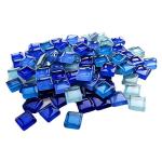 Assorted Blue Mosaic Tiles for DIY Projects