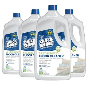 Quick Shine Multi Surface Floor Cleaner - 64oz 4Pk
