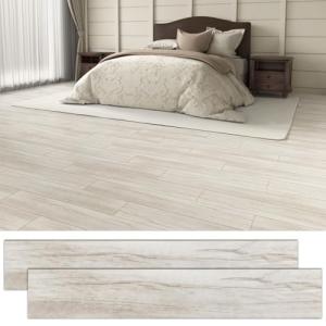 Peel and Stick Waterproof Wood Look Vinyl Tiles