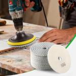 4 Inch Diamond Polishing Pads for Wet/Dry Use