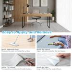 Light Gray Peel and Stick Vinyl Floor Tiles