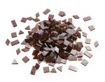 Lanyani Deep Brown Stained Glass Mosaic Tiles