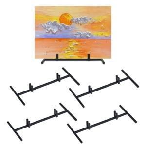 Black Metal Display Stand for Tiles and Art