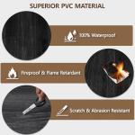 Peel and Stick Vinyl Shower Floor Tiles—36-Pack