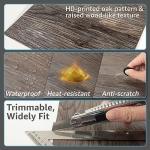 Peel and Stick Vinyl Floor Tiles 30-Pack 12x12