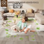 Peel and Stick Vinyl Floor Tiles - 30 Pack