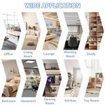 Peel and Stick White Marble Vinyl Floor Tiles