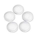 Clear Glass Dome Tiles for Jewelry Crafting 200 Pcs