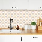 MORCART Peel and Stick Vinyl Floor Tiles - 20 Pack