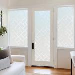 Frosted Tile Shape Window Privacy Film