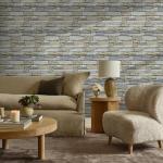 3D Faux Limestone Peel and Stick Wall Panels