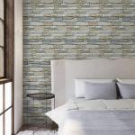 3D Faux Limestone Peel and Stick Wall Panels