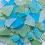Sea Glass for Crafts - 14oz Decorative Pieces