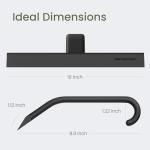 Dancemoon Silicone Shower Squeegee with Hook