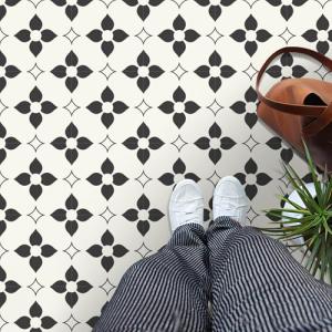 Waterproof Peel and Stick Vinyl Floor Tiles 20PCS