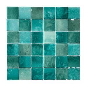 9 Sheets Glass Mosaic Tiles for Shower & Pool