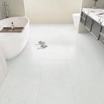 Grey Marble Peel and Stick Vinyl Floor Tiles