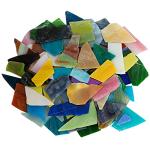 Colorful Stained Glass Mosaic Tiles for DIY Crafts