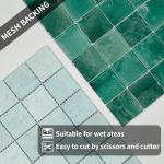9 Sheets Glass Mosaic Tiles for Shower & Pool