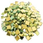 Golden Mirror Mosaic Glass Tiles for Crafts