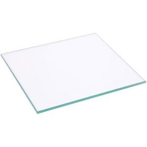 Plymor 4" Square Clear Glass Shower Tiles, 12-Pack