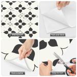Waterproof Peel and Stick Vinyl Floor Tiles 20PCS
