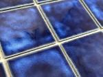 Marble Blue Porcelain Tile - 3x3 Mosaic Squares