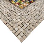 Colorful Mini Square Ceramic Mosaic Tiles for DIY