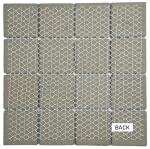 Marble Blue Porcelain Tile - 3x3 Mosaic Squares
