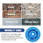 3-Inch Diamond Grinding Wheel for Tile and Stone