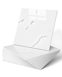 WADILE 10pcs Peel and Stick Marble Shower Tiles