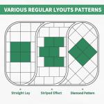 30-Pack Peel and Stick Vinyl Floor Tiles