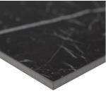 Tenedos 12x24 Nero Marquina Black with White Porcelain Floor and Wall Tile for Kitchen, Backsplash, Countertop, Bathroom, Fireplace Surround, Made in Italy (Polished, 1 Piece (1.94 Square feet))