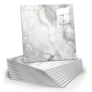 22pcs Waterproof Marble Peel and Stick Tiles