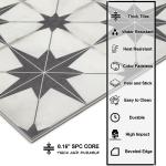 Self-Adhesive Vinyl Shower and Kitchen Floor Tiles