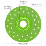 LOZLIN 3PCS Ultra-Thin Abrasive Disc for Tiles