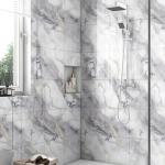 22pcs Waterproof Marble Peel and Stick Tiles
