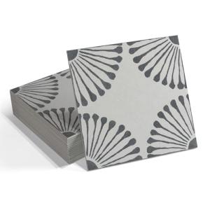 Peel and Stick Gray Stone Vinyl Tile 9"x9