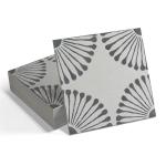 Peel and Stick Gray Stone Vinyl Tile 9"x9