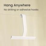 Dancemoon Silicone Shower Squeegee with Hook