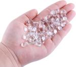 200pcs 8mm Clear Glass Dome Tiles for Crafts