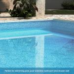 Light Blue Glass Mosaic Tile for Showers