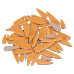 Petal Mosaic Tiles for Crafts - Orange 100g