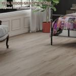 Peel and Stick Luxury Vinyl Floor Tiles, Teak