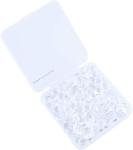 200pcs 8mm Clear Glass Dome Tiles for Crafts