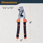 Powertec Parrot Head Tile Nippers - Heavy Duty