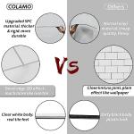 COLAMO Self Adhesive Faux Stone Tile Sheets